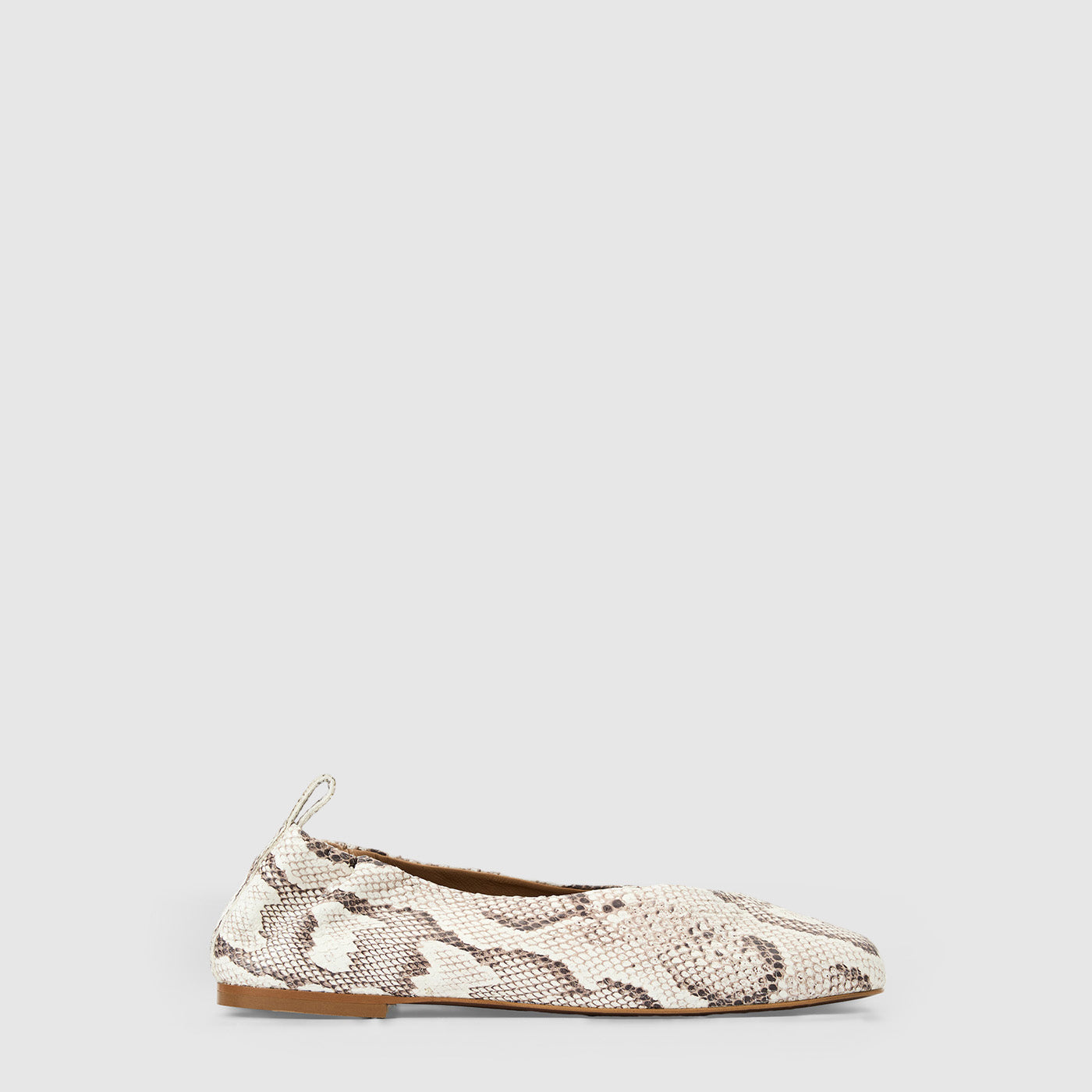 Aquatalia Ballet Flats Brinley Women Aquatalia Brinkley Natural Fuzzy Flat Size 6 1/2 main image 1